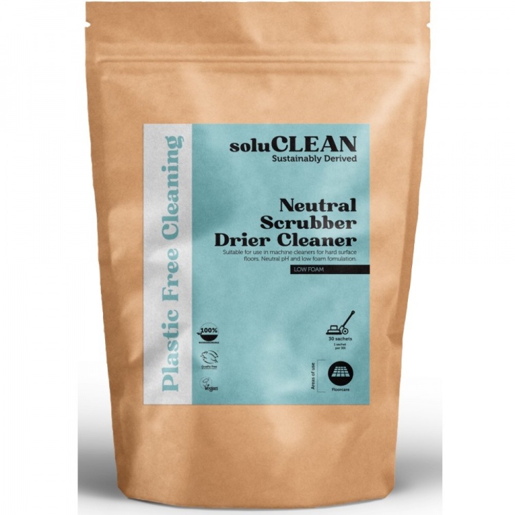 SoluCLEAN Neutral Scrubber Drier Cleaner - Mango & Peony Fragranced